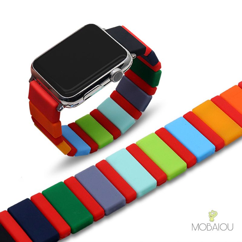Pulseira MultiColors para Apple Watch MOBAIOU